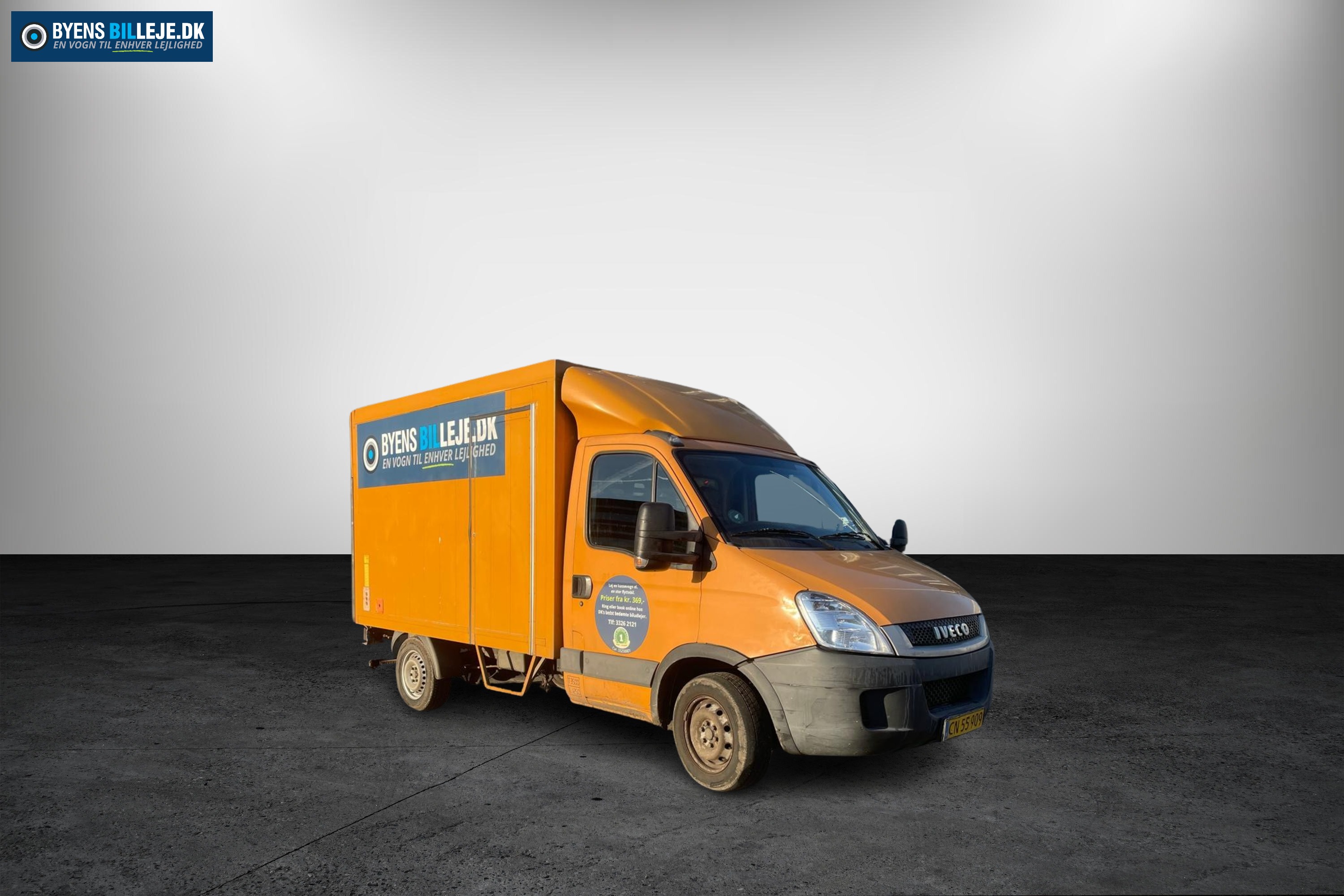 Alukassevogn m. lift 16m³